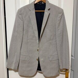 J. Crew Seersucker Blazer